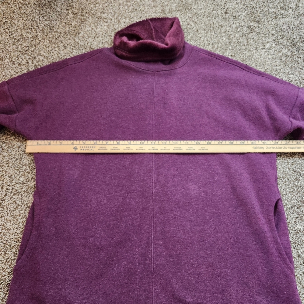 Athleta Cozy Karma Funnel Neck Sweatshirt Size XS - Picture 6 of 7
